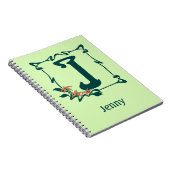 Fancy letter J Notitieboek (Rechterzijde)