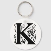 Fancy letter K Sleutelhanger (Voorkant)