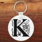 Fancy letter K Sleutelhanger (Voorkant)