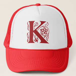 Fancy letter K Trucker Pet