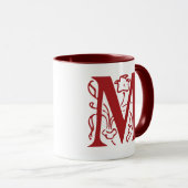 Fancy letter M Mok (Voorkant rechts)