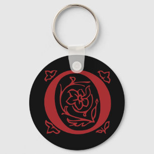 Fancy letter O Sleutelhanger