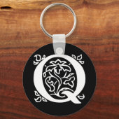 Fancy letter Q Sleutelhanger (Voorkant)