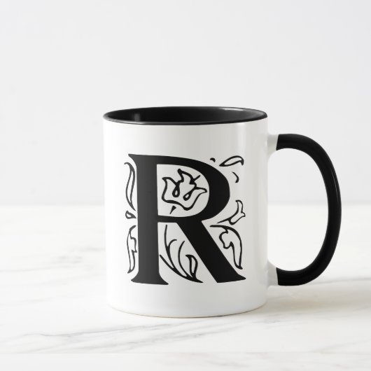 Fancy letter R Mok (Rechts)