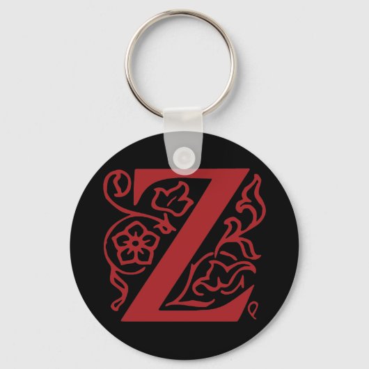 Fancy letter Z Sleutelhanger (Voorkant)