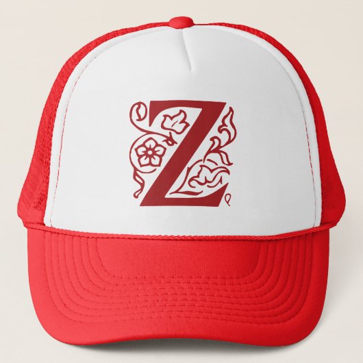Fancy letter Z Trucker Pet (Voorkant)