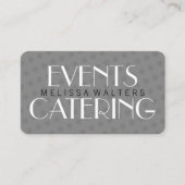 Fancy lettertype / stippen visitekaartje (Voorkant)