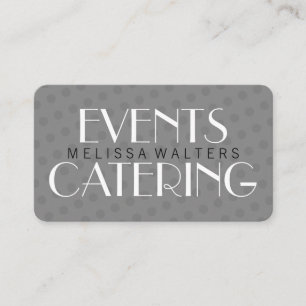 Fancy lettertype / stippen visitekaartje