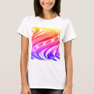 Fancy leuke kunst twist mode t-shirt