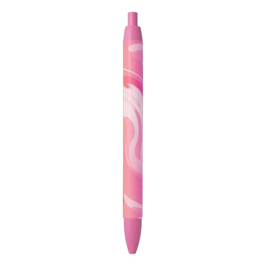 fancy leuke roze kunst zwarte inkt pen (Voorkant Verticaal)