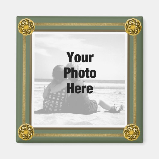 Fancy Lijst fotomagneet Magneet (Voorkant)