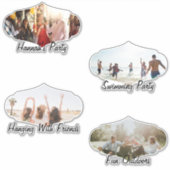 Fancy Lijst Fun Memories Sticker (Voorkant)