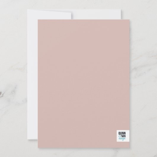 Fancy Lijst geboorte Aankondiging (Achterkant)