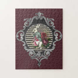 Fancy Lijst Witte konijn Collage Legpuzzel