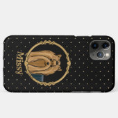 Fancy Lijst Yorkshire Terrier Yorkie Portrait Cute Case-Mate iPhone Case (Achterkant (horizontaal))