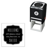 Fancy Lijst Zelfinkt Retouradresstempel Zelfinktende Stempel (In situ)