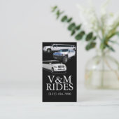Fancy Limousines Driver Services-Visitekaartje Visitekaartje (Staand voorkant)