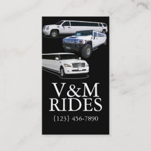 Fancy Limousines Driver Services-Visitekaartje Visitekaartje