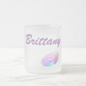 Fancy lipstick afdrukken matglas koffiemok (Center)