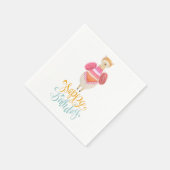 Fancy Llama Birthday Paper Servet (Hoek)