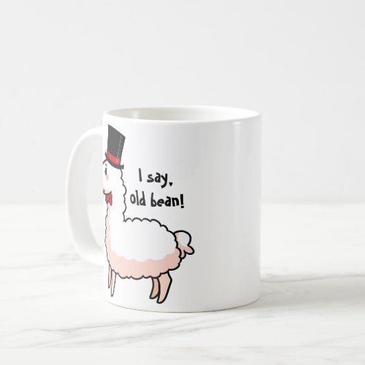 Fancy Llama-Mok Koffiemok (Voorkant links)