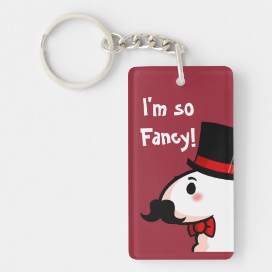 Fancy Llama Sleutelhanger (Voorkant)