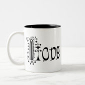 Fancy Loopy Love Tweekleurige Koffiemok (Links)