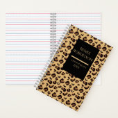 Fancy Luipaard Spiraal Notitieboek Planner (Binnen)