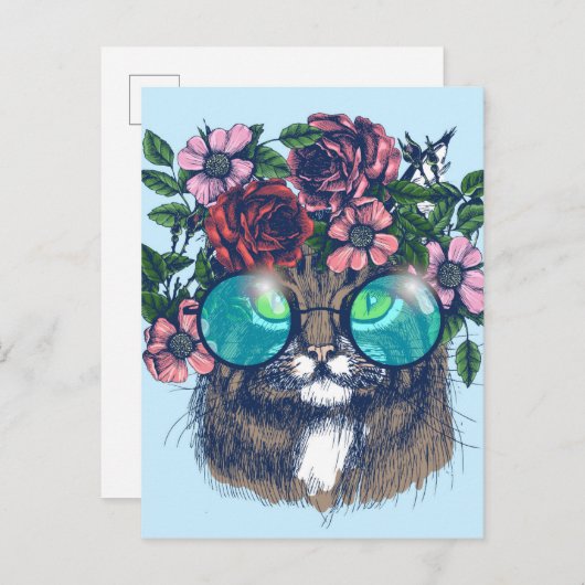 Fancy Maine Coon Briefkaart (Voorkant / Achterkant)
