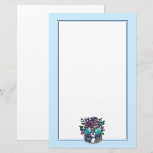 Fancy Maine Coon Briefpapier (Voorkant / Achterkant)