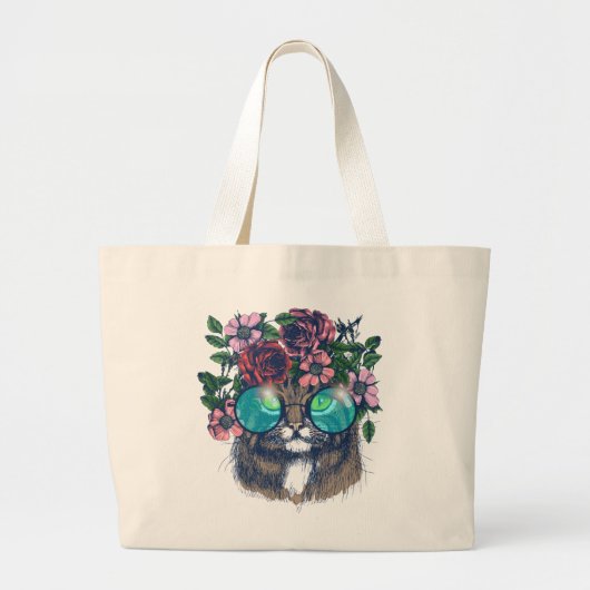 Fancy Maine Coon Grote Tote Bag (Voorkant)