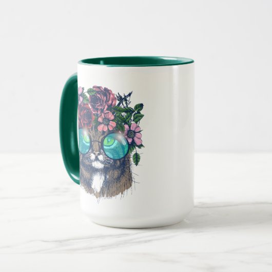 Fancy Maine Coon Mok (Voorkant links)