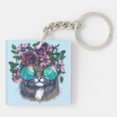 Fancy Maine Coon Sleutelhanger (Achterkant)
