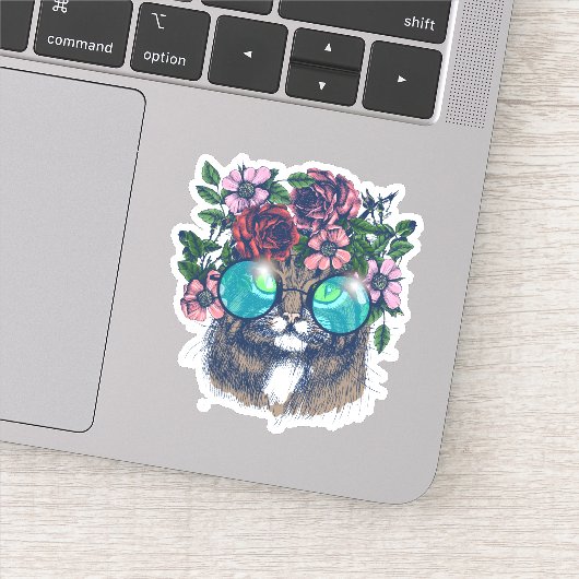 Fancy Maine Coon Sticker (Detail)