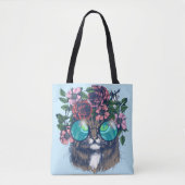 Fancy Maine Coon Tote Bag (Voorkant)