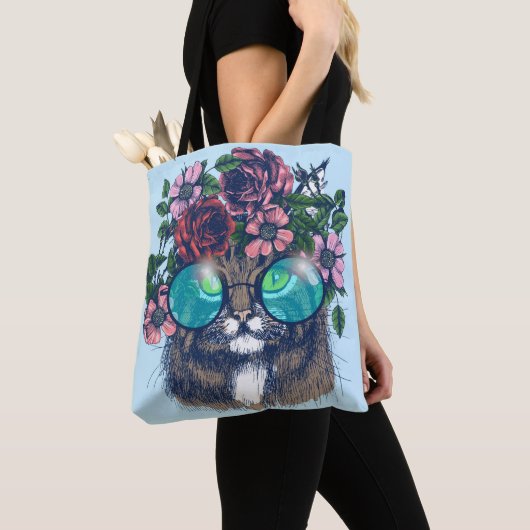 Fancy Maine Coon Tote Bag (Dichtbij)