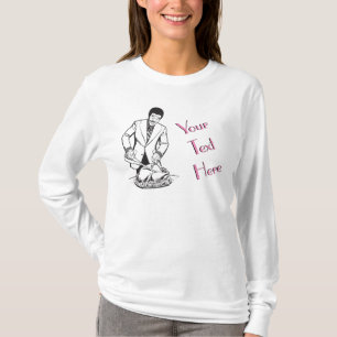Fancy Man Carving Turkije  Sjabloon T-shirt