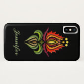 Fancy Mantle Embroidery - Hongaarse Folk Art Case-Mate iPhone Case (Achterkant (horizontaal))