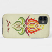Fancy Mantle Embroidery - Hongaarse Folk Art Case-Mate iPhone Case (Achterkant (horizontaal))