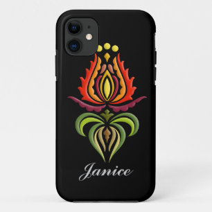 Fancy Mantle Embroidery - Hongaarse Folk Art Case-Mate iPhone Case