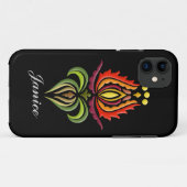 Fancy Mantle Embroidery - Hongaarse Folk Art Case-Mate iPhone Case (Achterkant (horizontaal))
