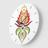 Fancy Mantle Embroidery - Hongaarse Folk Art Grote Klok (Hoek)