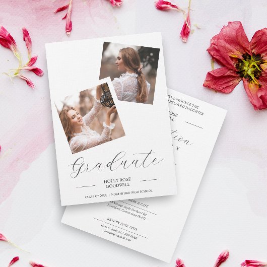 Fancy Manuscript 2 het Afstuderen van de Foto's va Kaart