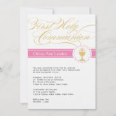 Fancy Manuscript Eerste Communicatie Uitnodigingen (Voorkant)