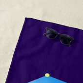 Fancy Margarita Cocktail Night Life Beach Towel Strandlaken (In situ)