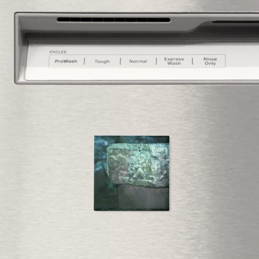 Fancy Mayan Ruins Photo Ontworpen koelkast Magneet (Insitu (Vaatwasser))