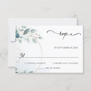 Fancy metaalglam glanzend high-end zilveren bruilo RSVP kaartje