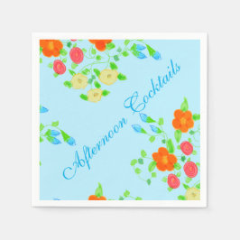 Fancy middag kleurrijk servet