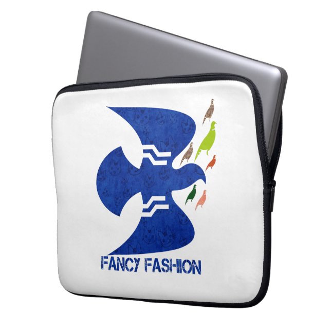 fancy mode laptop sleeve (Voorkant Links)