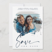 Fancy modern penseeleffect Fotohuwelijk (Voorkant)